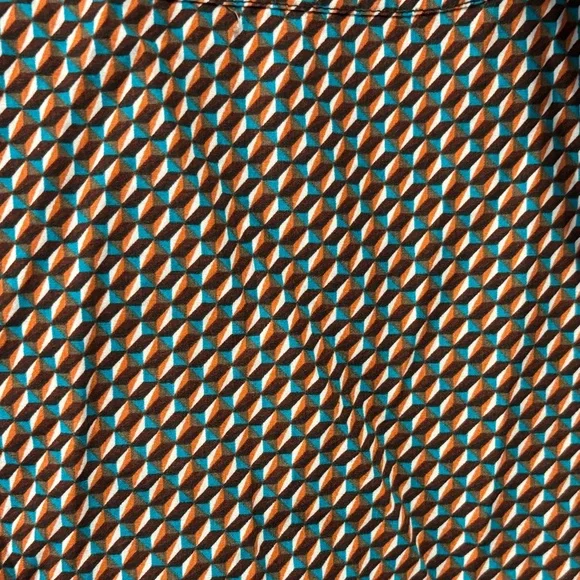 Men's Cinch Brown Patterned Shirt - Picture 3 of 3